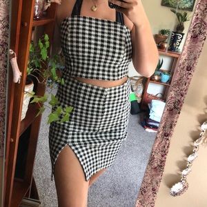 Patterned two piece